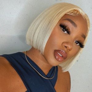Blonde bob wig